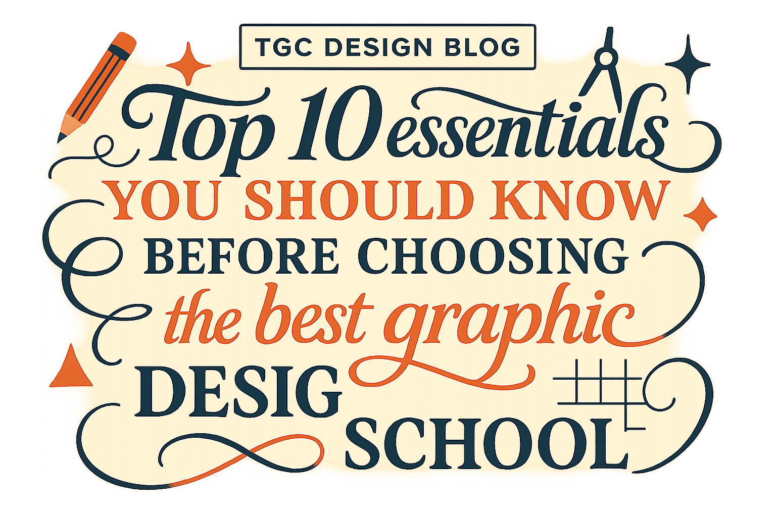 Top 10 essentials you should know before choosing a best graphic design school